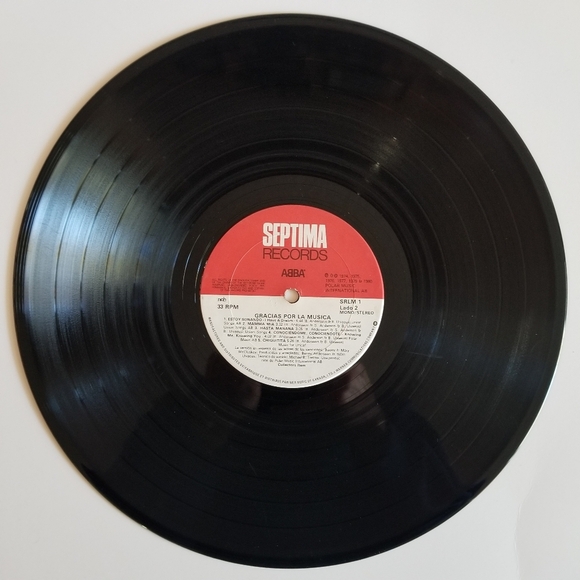 ABBA Gracias Por La Musica Vinyl Record LP Spanish Language Album - Picture 8 of 10